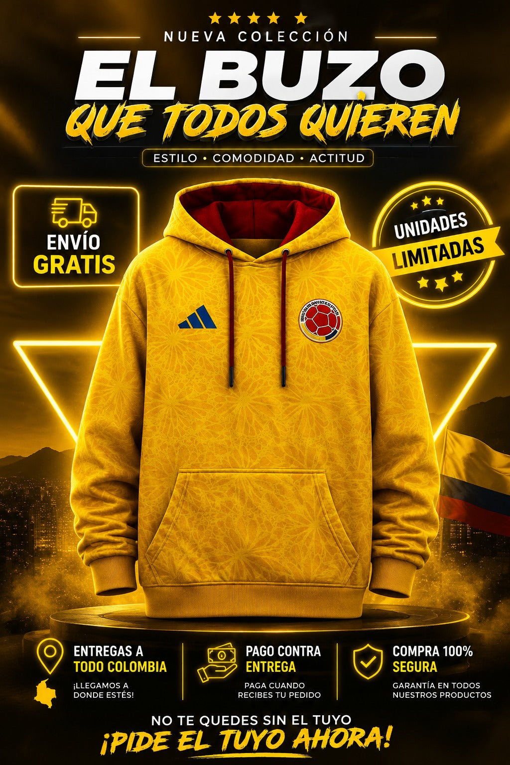 BUZO SELECCION COLOMBIA