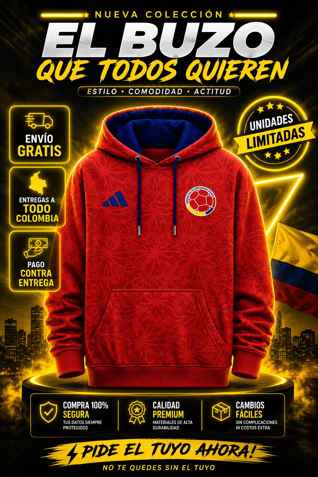 BUZO SELECCION COLOMBIA